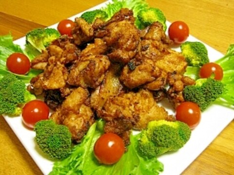 塩麹で簡単味付け！米粉でカラッと！鶏の唐揚げ